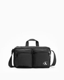 CITY NYLON FLIGHT CAMERA BAG 28CM, BLACK, hi-res