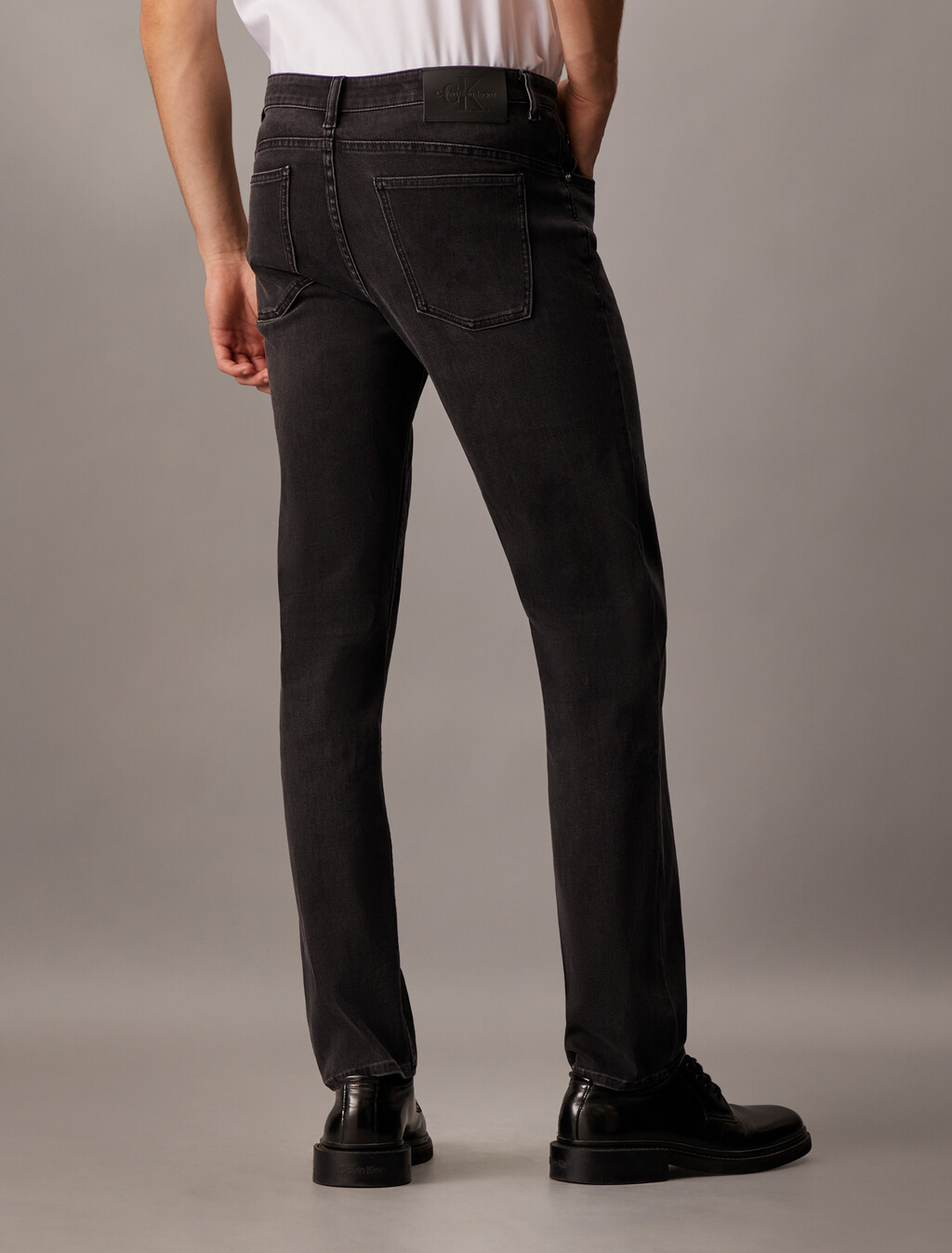 37.5 Bi-Stretch Black Body Jeans, Denim Black, hi-res