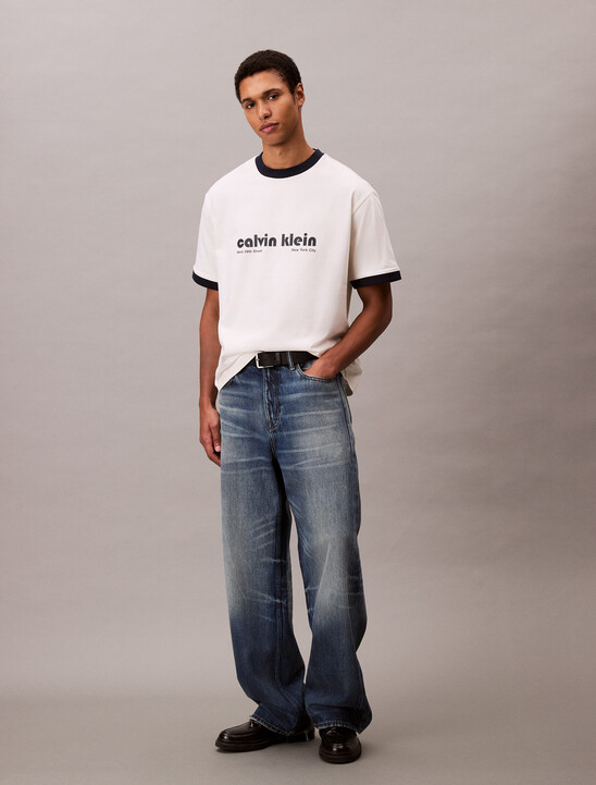 Logo Graphic Relaxed Ringer T-Shirt