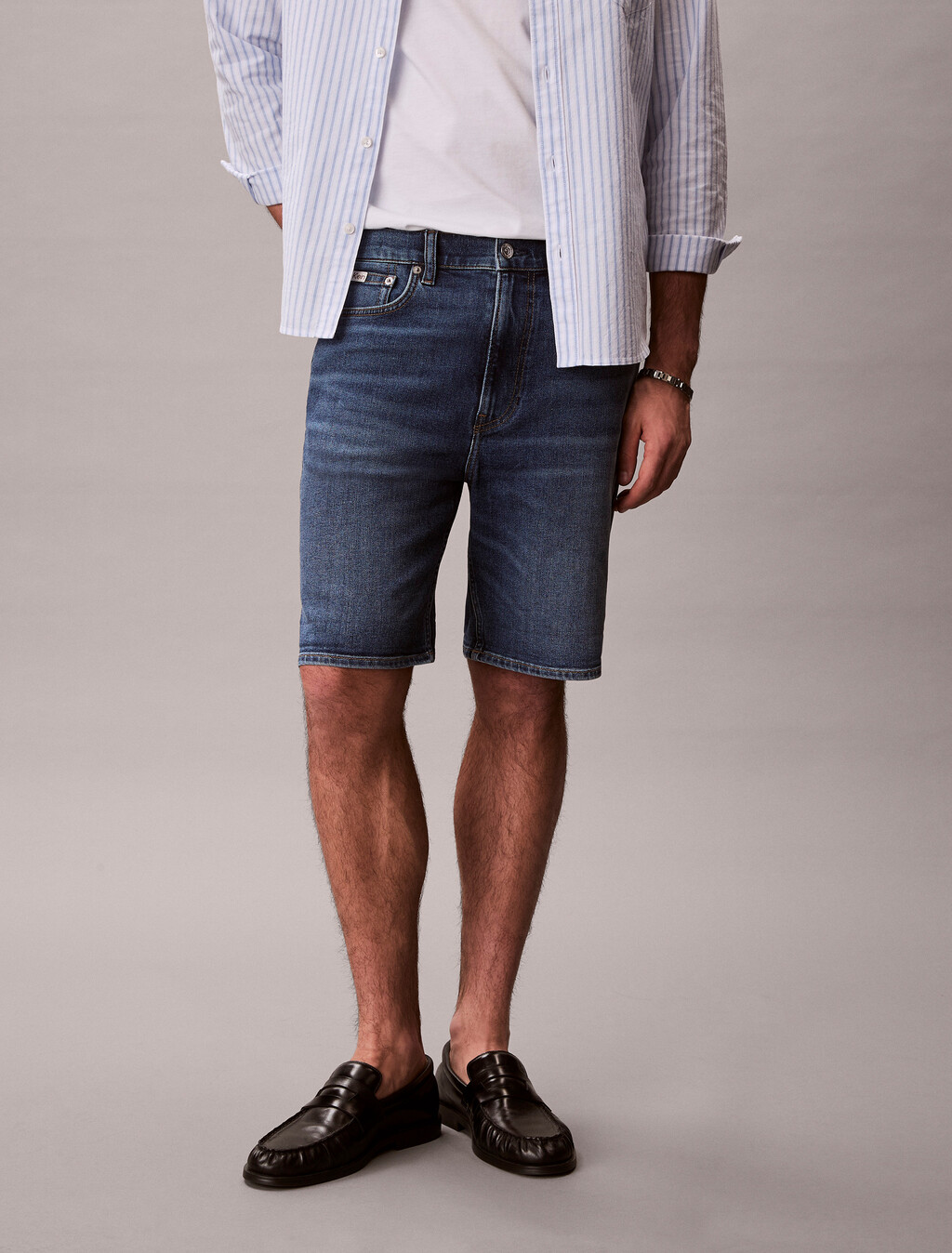 Slim Denim Short, HAMPTON, hi-res