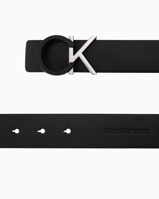 Two Tone Monogram Belt