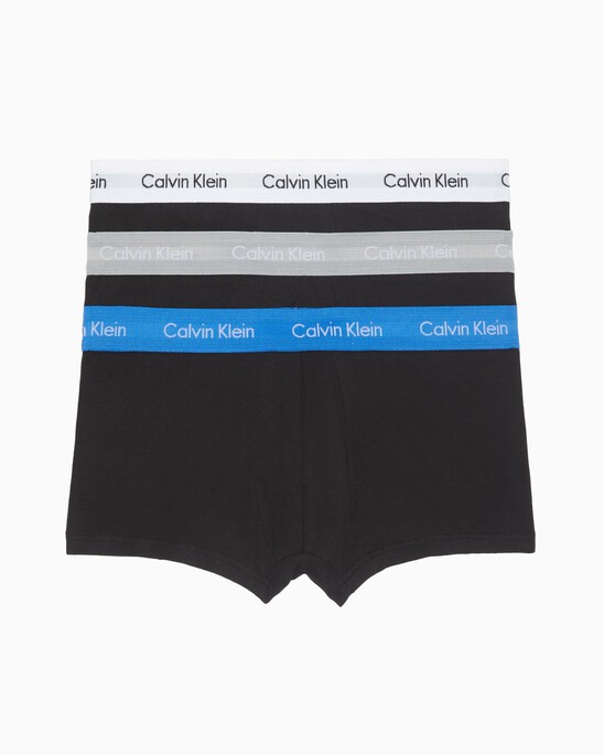 Cotton Stretch 3 Pack Low Rise Trunk