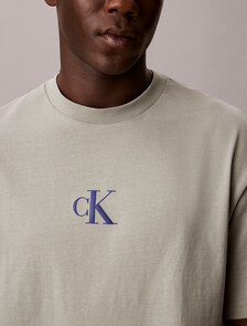 Overlay Logo Graphic Relaxed Tee, Shadow, hi-res