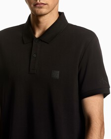 EMBOSSED LOGO POLO, Ck Black, hi-res