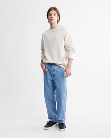 Standards Fleece Crewneck Sweatshirt, Bone White, hi-res