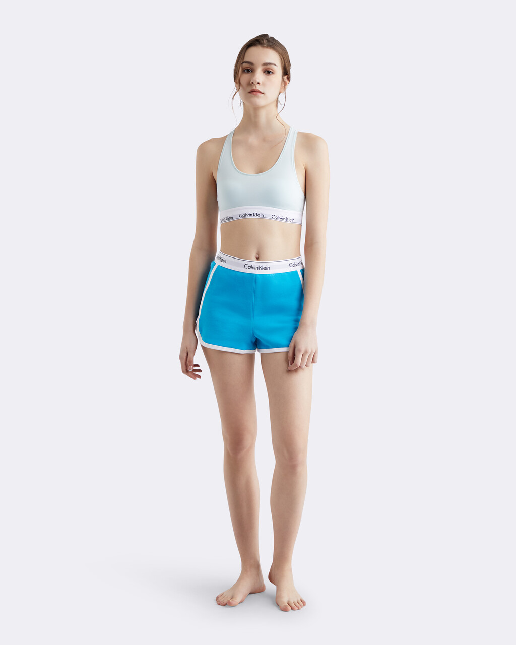 Modern Cotton Sleep Shorts blue Calvin Klein Malaysia
