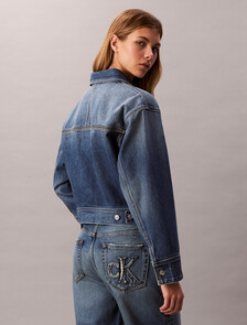 Denim Workwear Jacket, CK SANDED BLUE, hi-res