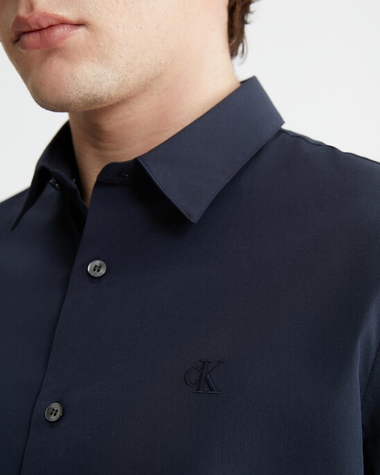 Tonal Monogram Short Sleeve Shirt