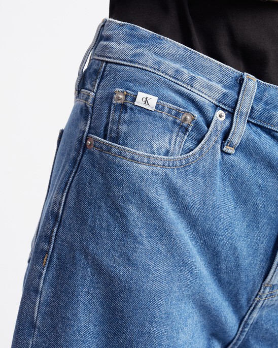 Long Bermuda Mom Shorts