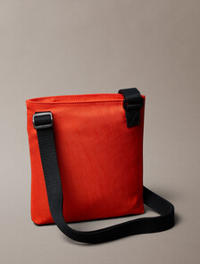 Nylon Monogram Logo Flatpack, Flame Scarlet, hi-res