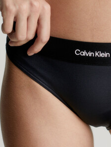 Calvin Klein Refined Bikini Bottoms, Pvh Black, hi-res