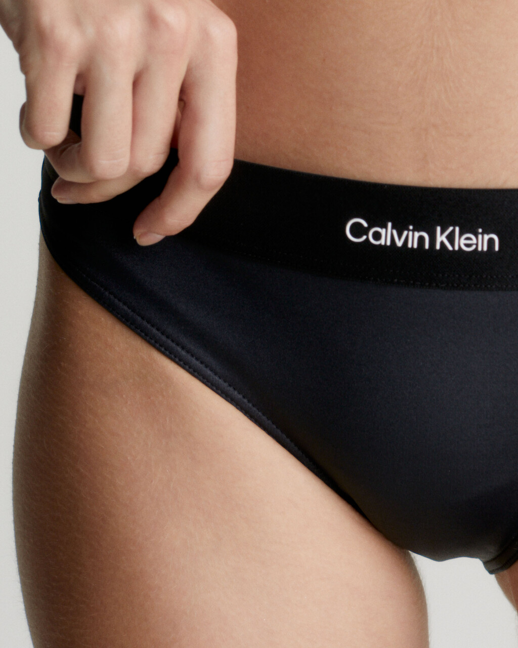 Calvin Klein Refined Bikini Bottoms, Pvh Black, hi-res