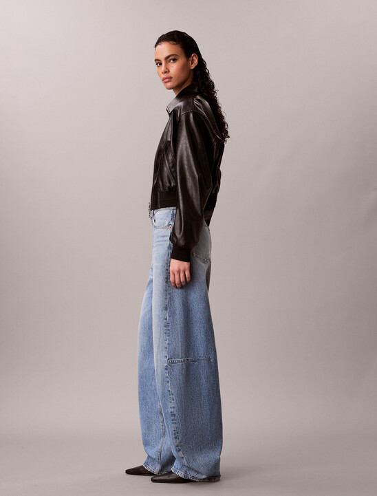 High Rise Barrel Jeans