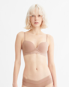 INVISIBLES PUSH UP PLUNGE BRA, Summer Taupe, hi-res