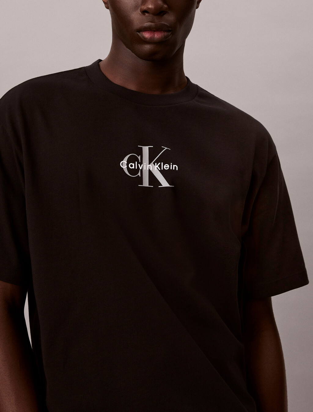 Monologo Relaxed Tee, Black, hi-res