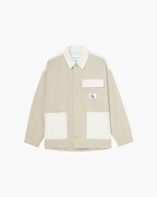 Oversized Utility Shirt Jacket