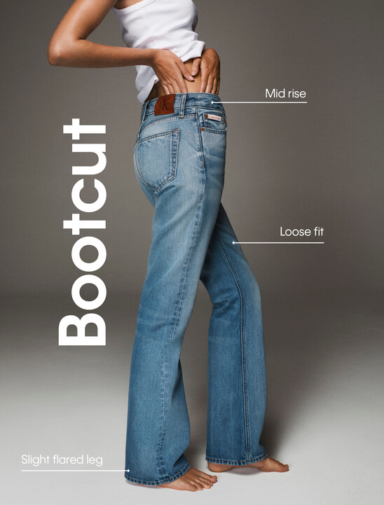 Selvedge Relaxed Bootcut Jeans