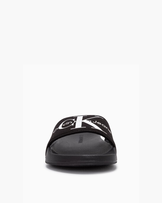 Monogram Cotton Slides