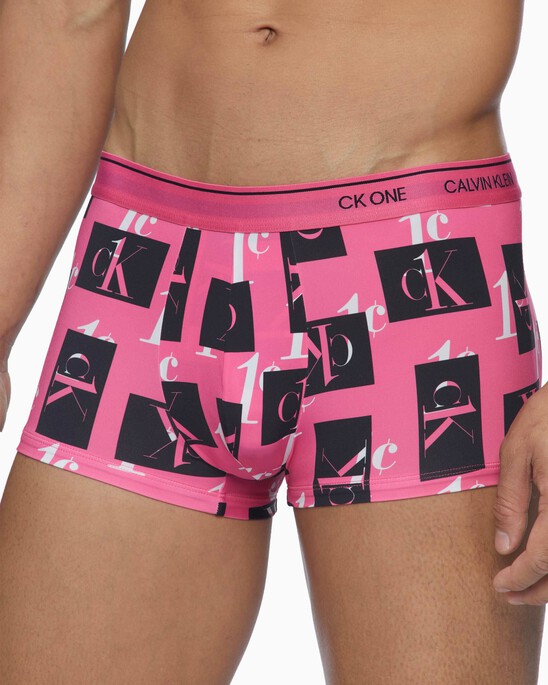 CK ONE PRINT MICRO LOW RISE TRUNKS