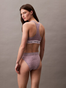 Icon Cotton Stretch Tanga, Dream Pink, hi-res