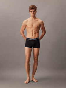 Microfiber Stretch Low Rise Trunk 3 Pack, BLACK/BLACK/BLACK, hi-res