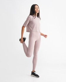 CK Sport Mesh Relaxed Tee, GRAY ROSE, hi-res