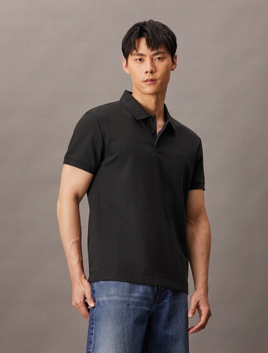 Liquid Cotton Polo Shirt
