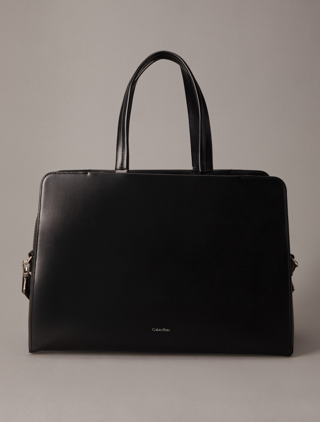 CK Attaché Large Satchel, Black Beauty, hi-res