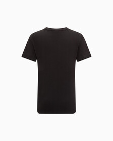 Shrunken Institutional Logo Tee, Ck Black, hi-res