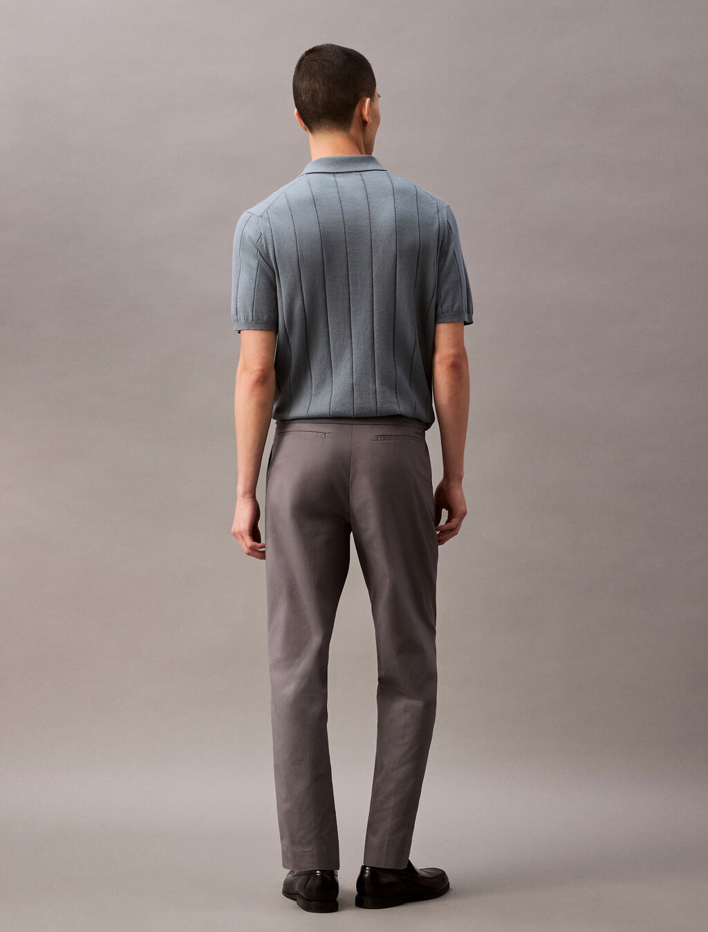 Tech Soft Touch Pleated Pants, Castlerock, hi-res