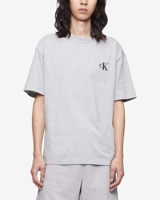 Calvin Logo Crew Neck Tee