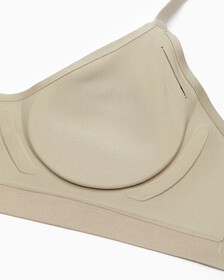 BONDED FLEX LIGHTLY LINED BRALETTE, Winter Linen, hi-res