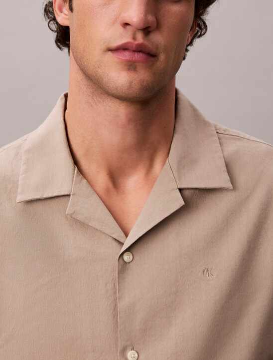 Linen Lyocell Classic Fit Shirt