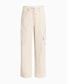 High Rise Corduroy Cargo Pants, Putty Beige, hi-res