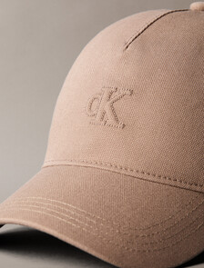 Cotton Canvas Logo Cap, Desert Taupe, hi-res