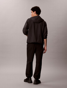 Cotton Nylon Parachute Pant, Black, hi-res