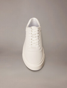 Premier - Leather Signature Trainers, Triple Bright White, hi-res