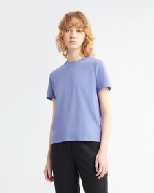 CLASSIC SLIM TEE, Bleached Denim, hi-res