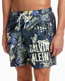 Intense Power All Over Print Medium Shorts, Jungle Leaf Dreamy Aop, hi-res