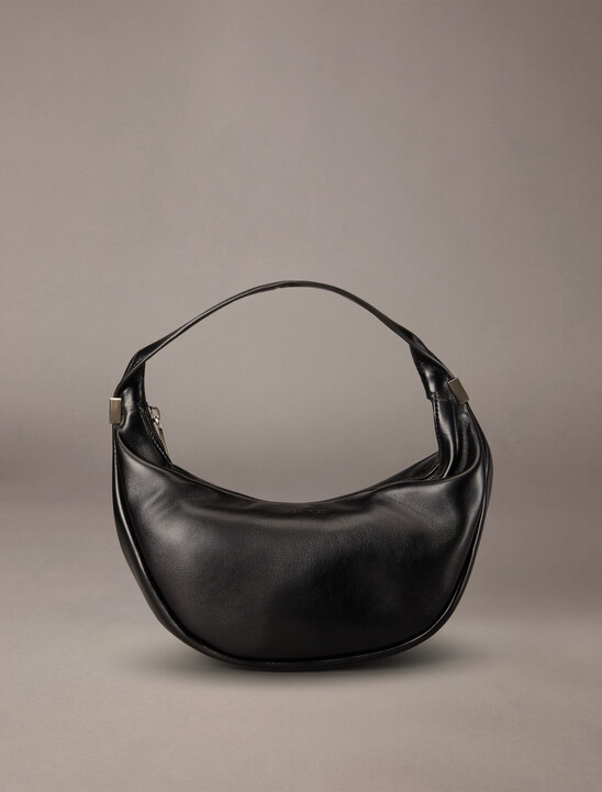 CK Pinched Soft Crescent Bag