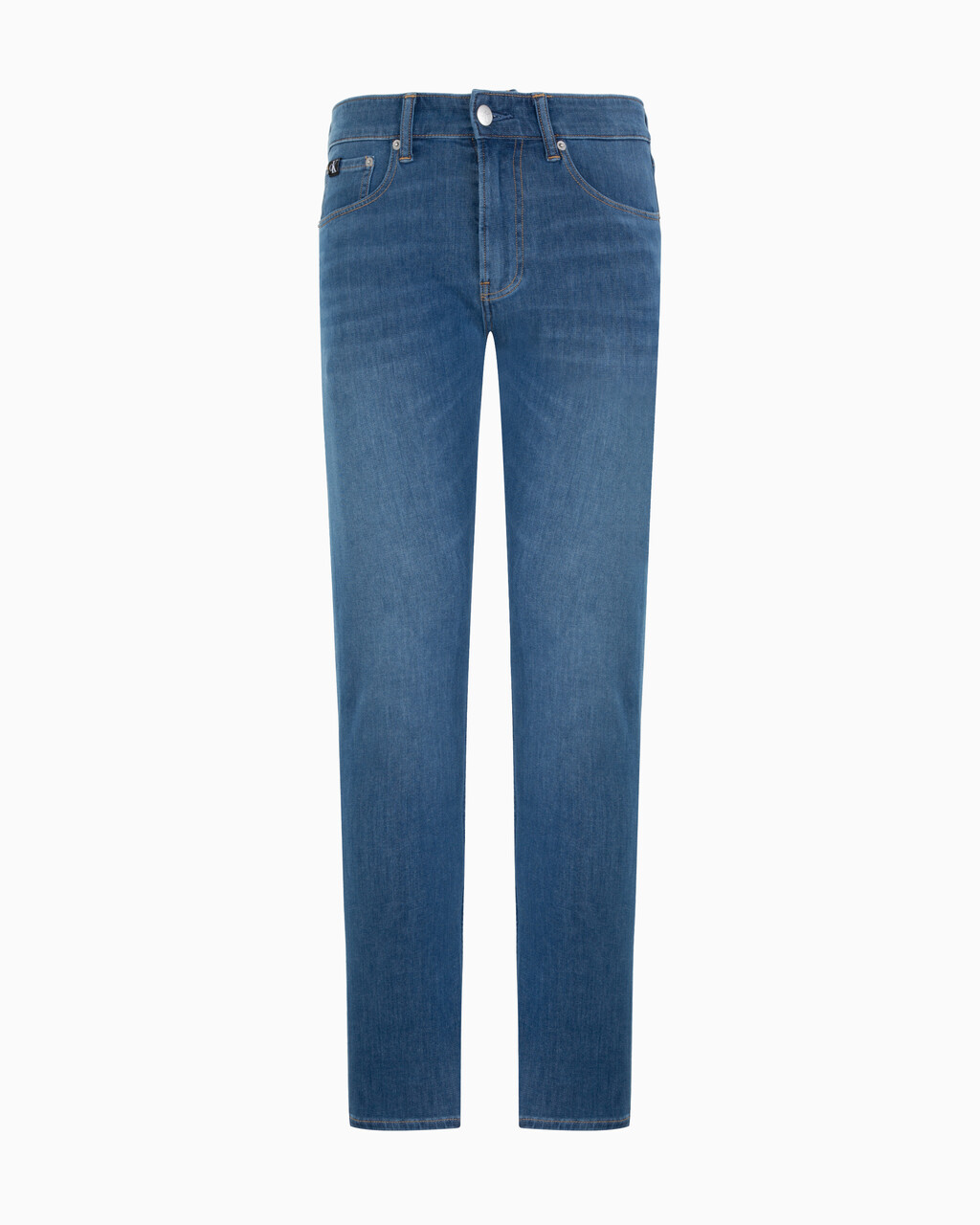 Ultimate Stretch Modern Taper Jeans, MID BLUE, hi-res