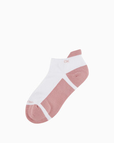 Women's 1 Pack Back Tab Socks, WHITE, hi-res