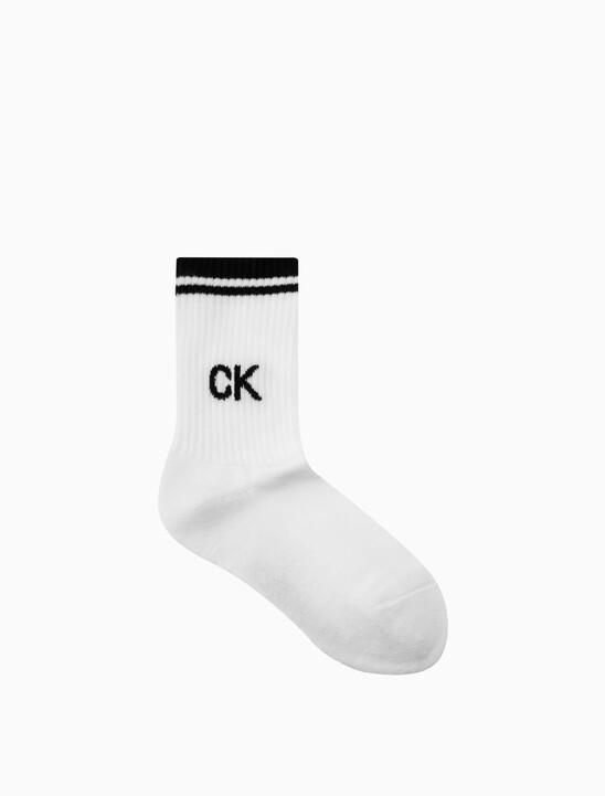 CK Ribbed Crew Sock