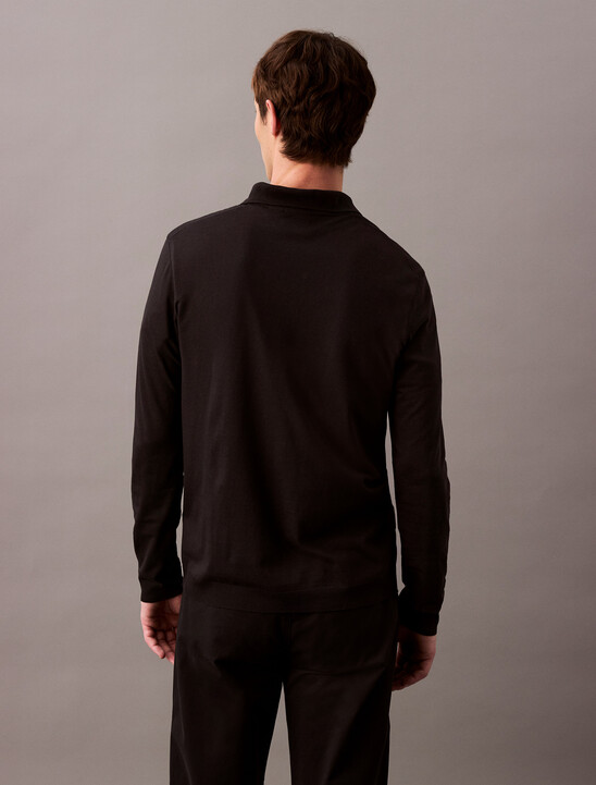 Fine Knit Silk Touch Polo