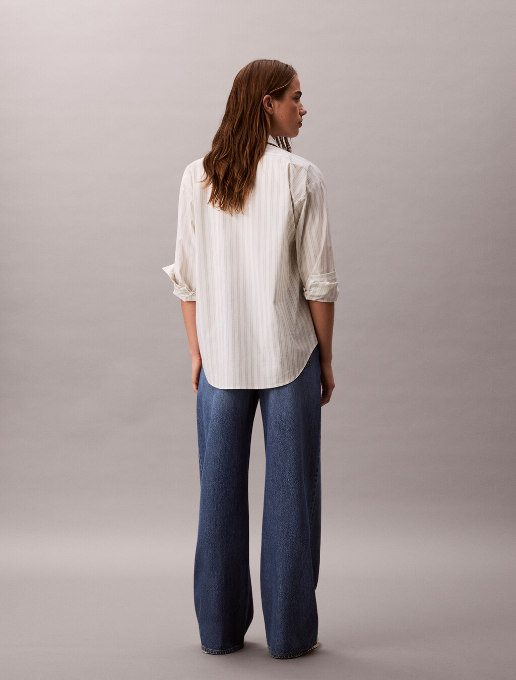 Tencel Ultra High Wide Leg Jeans, BALTIC BLUE, hi-res