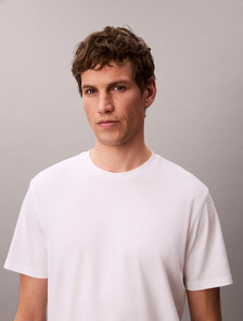 Luxury Cotton T-shirt, Bright White, hi-res
