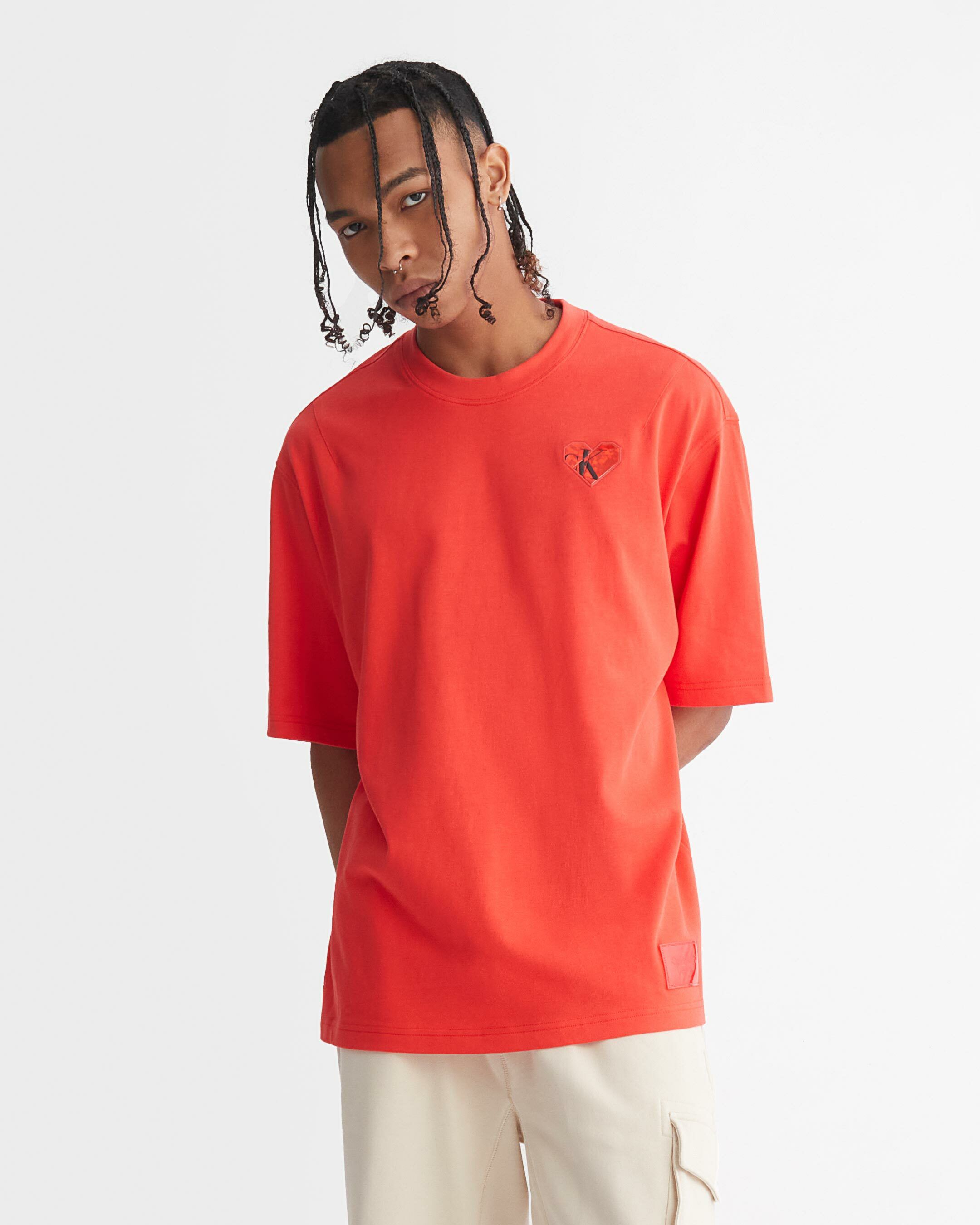Valentine Capsule Gender Neutral Tee red Calvin Klein Malaysia