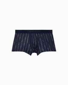 CK BLACK MICRO LOW RISE TRUNK, Calvin Linear Stripe Logo_Blue Shadow, hi-res