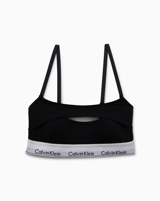 Modern Cotton Deconstructed Lightly Lined Bralette