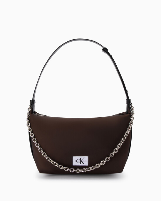 Nylon Chain Shoulder Bag 28Cm